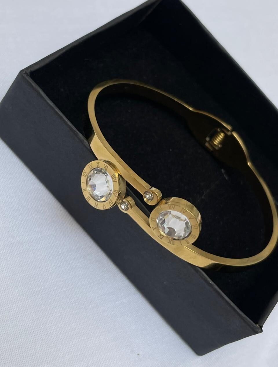 Jeweled cuff bracelet