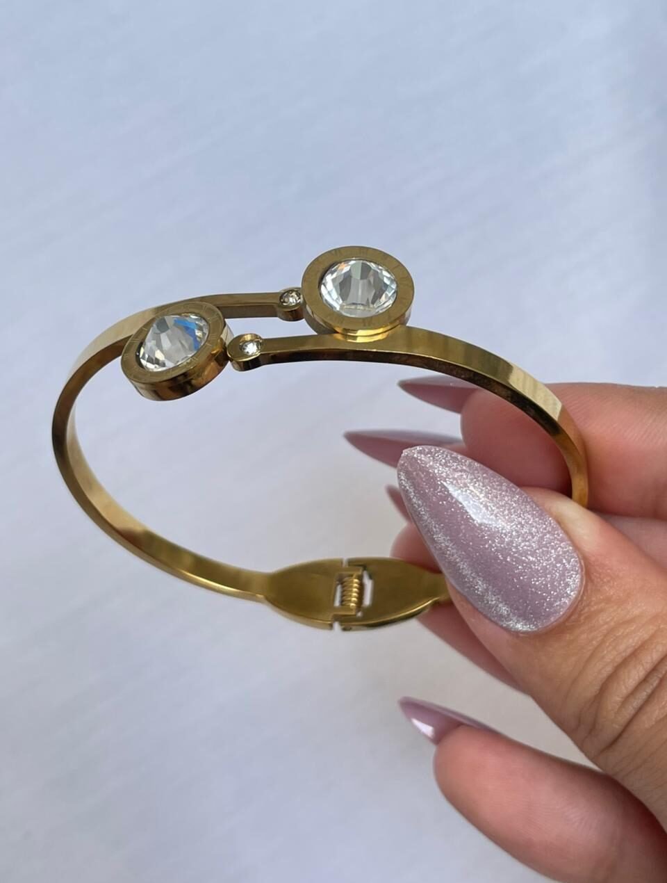 Jeweled cuff bracelet