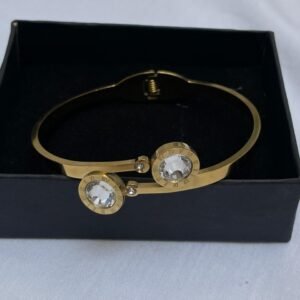 Jeweled cuff bracelet