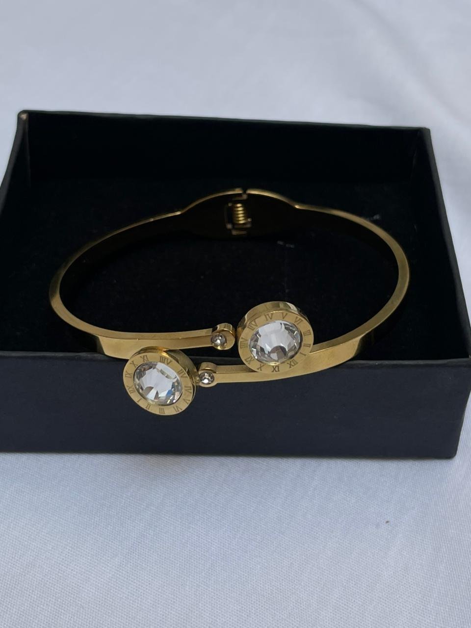 Jeweled cuff bracelet