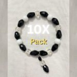 Black white bracelet.