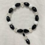 Black white bracelet.